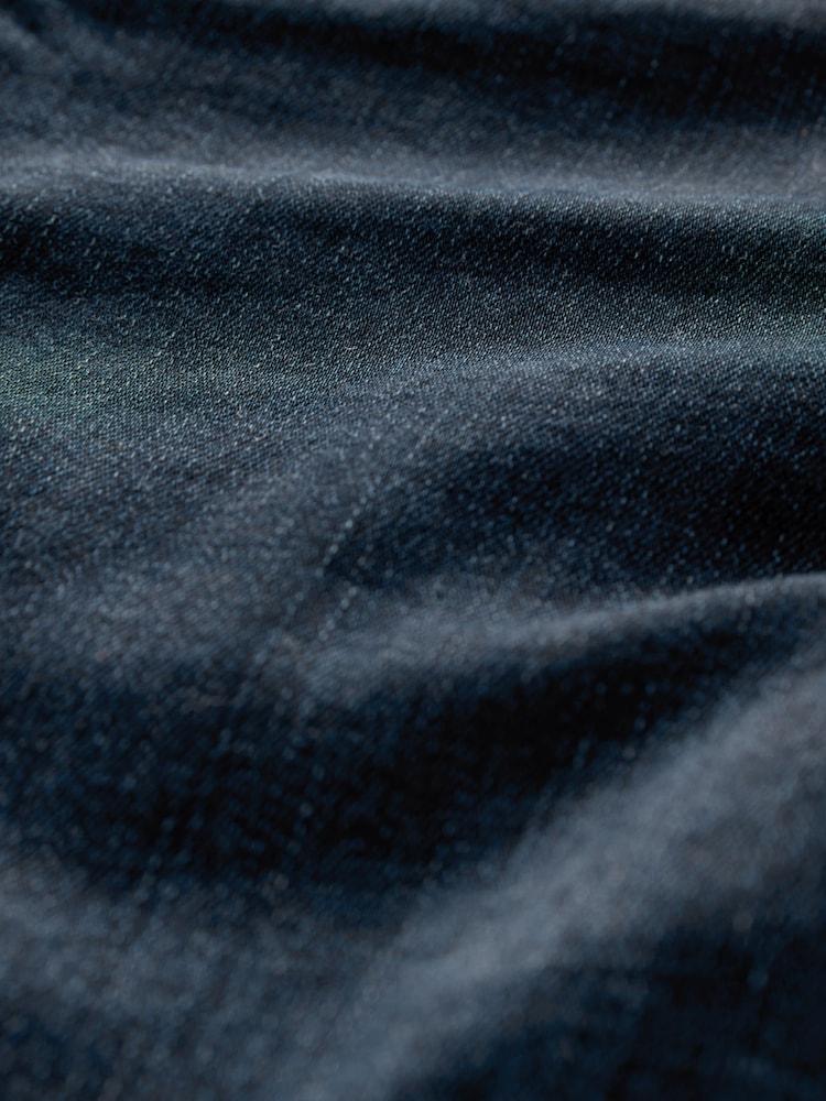 Dark Blue Denim Lift Slim And Shape Bootcut Jeans - Image 8 of 8