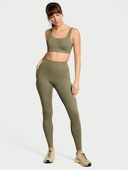Victoria's Secret Desert Cactus Green Elevate™ Low Support Leggings with Side Pockets - Image 1 of 2