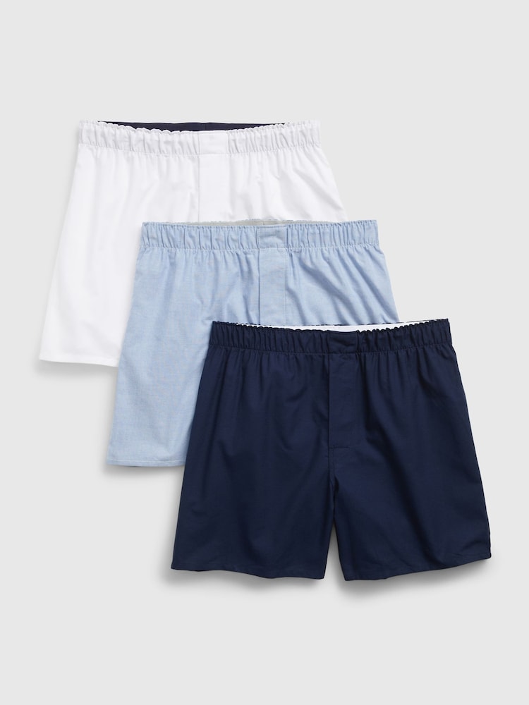 Gap Navy/Blue Boxers (3-Pack) - Image 1 of 2