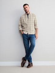 Ecru Signature Long Sleeve Check Shirt - Image 2 of 7