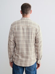 Ecru Signature Long Sleeve Check Shirt - Image 3 of 7