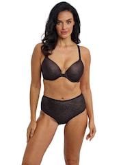Wacoal Back Appeal UW Front Fastening Black Bra - Image 3 of 6