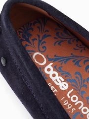 Base London Blue Collins Slip-On Loafers - Image 6 of 6