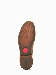 Natural - Base London Knebworth Lace-Up Chukka Brown Boots - Image 5 of 6