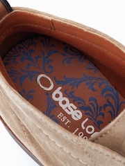 Natural - Base London Knebworth Lace-Up Chukka Brown Boots - Image 6 of 6