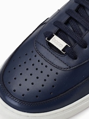 Base London Blue Curtis Lace up Trainers - Image 6 of 6