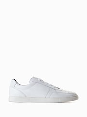 Base London Blue Curtis Lace up Trainers - Image 1 of 6