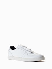 Base London Blue Curtis Lace up Trainers - Image 2 of 6