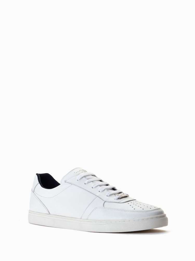 Base London Blue Curtis Lace up Trainers - Image 2 of 6