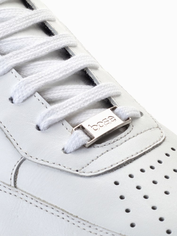 Base London Blue Curtis Lace up Trainers - Image 6 of 6