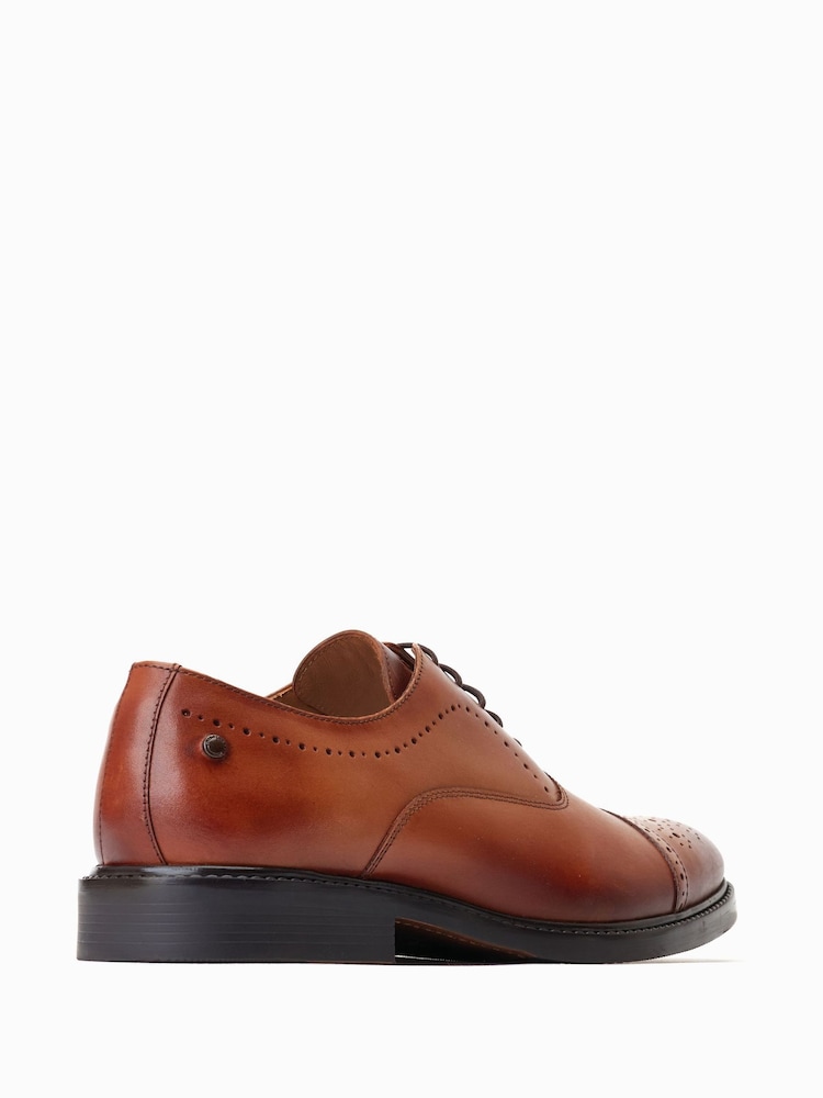 Base London Corbin Lace-Up Brogue Shoes - Slika 2 iz 6
