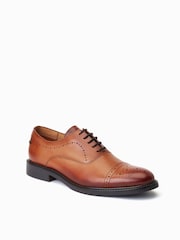 Base London Corbin Lace-Up Brogue Shoes - Slika 3 iz 6