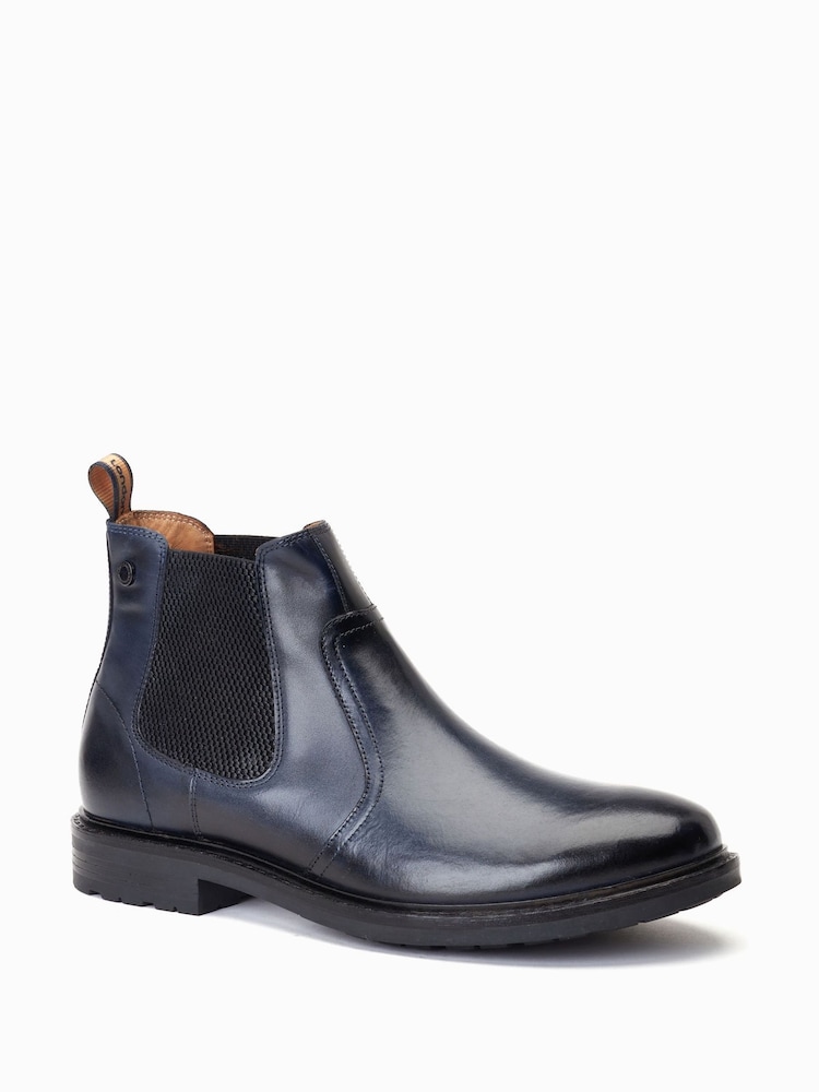 Base London Bloom Pull On Chelsea Brown Boots - Image 2 of 6