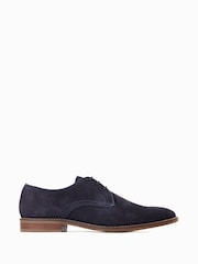 Base London Bronte Lace-Up Derby Brown Shoes - Image 1 of 6
