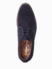 Base London Bronte Lace-Up Derby Brown Shoes - Image 4 of 6