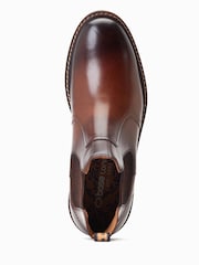 Base London Bloom Pull On Chelsea Brown Boots - Image 4 of 6