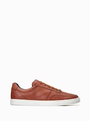Base London Blue Curtis Lace up Trainers - Image 1 of 6