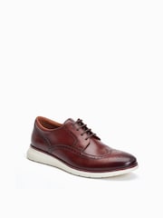 Base London Flight Lace up Brogue Black Shoes - Image 2 of 6