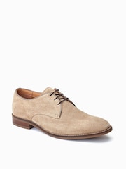 Base London Bronte Lace-Up Derby Brown Shoes - Image 2 of 6