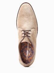 Base London Bronte Lace-Up Derby Brown Shoes - Image 4 of 6