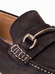 Base London Snapper Slip-On Brown Loafers - Image 6 of 6