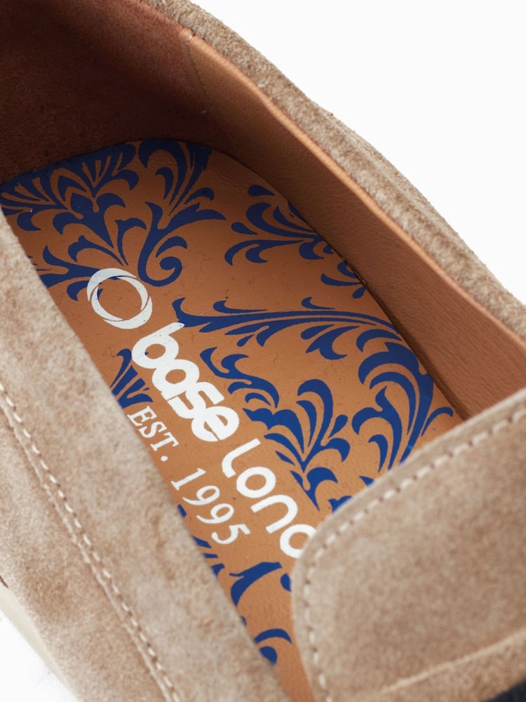 Base London Natural Drum Slip-On Loafers - Image 6 of 6 Base London Natural Drum Slip-On Loafers - Image 6 of 6
