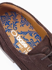 Base London Twain Lace-Up Brogue Brown Shoes - Image 6 of 6