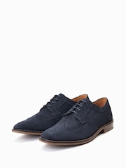 Base London Twain Lace-Up Brogue Brown Shoes - Image 3 of 6