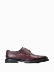 Base London Magnus Lace-Up Toe Cap Shoes - Image 3 of 4