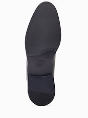 Синий - Base London Magnus Lace-Up Toe Cap Shoes - Image 5 of 6