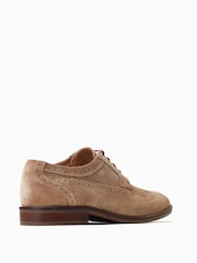 Base London Twain Lace-Up Brogue Brown Shoes - Image 3 of 6