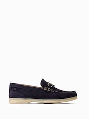 Base London Snapper Slip-On Brown Loafers - Image 1 of 6
