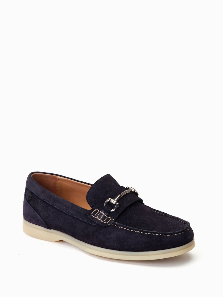 Base London Snapper Slip-On Brown Loafers - Image 2 of 6