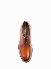 rjava - Base London Roly Lace-Up Derby Shoes - Slika 4 iz 6
