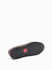 rjava - Base London Roly Lace-Up Derby Shoes - Slika 5 iz 6