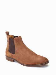 Base London Virgil Pull On Chelsea Brown Boots - Image 2 of 6