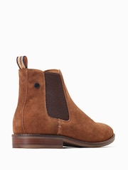 Base London Virgil Pull On Chelsea Brown Boots - Image 3 of 6