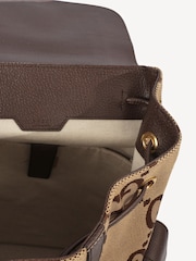 Gucci Brown Backpack - Image 5 of 7