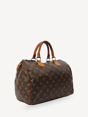 Louis Vuitton Monogram Speedy 30 Brown Tote - Image 3 of 6