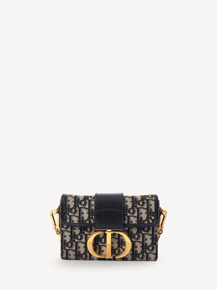 Christian Dior Blue 30 Montaigne Shoulder Bag - Image 1 of 7