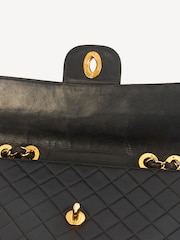 Chanel XL Shoulder Maxi Jumbo Black Bag - Image 11 of 14