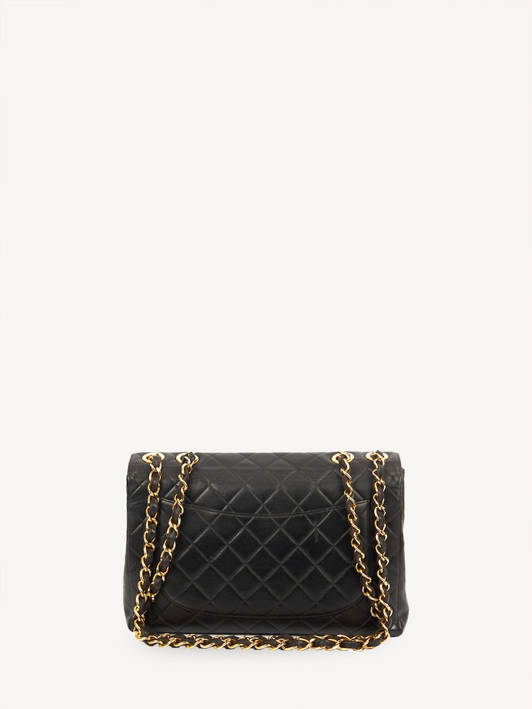 Chanel XL Shoulder Maxi Jumbo Black Bag - Image 2 of 14