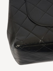 Chanel XL Shoulder Maxi Jumbo Black Bag - Image 7 of 14