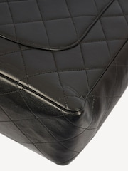 Chanel XL Shoulder Maxi Jumbo Black Bag - Image 8 of 14