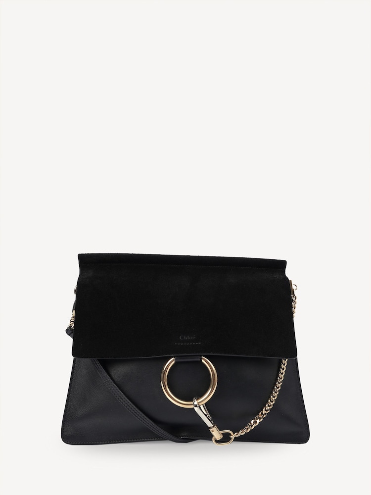 Chloe Medium Faye Day Cross-Body Black Bag - Image 1 of 6