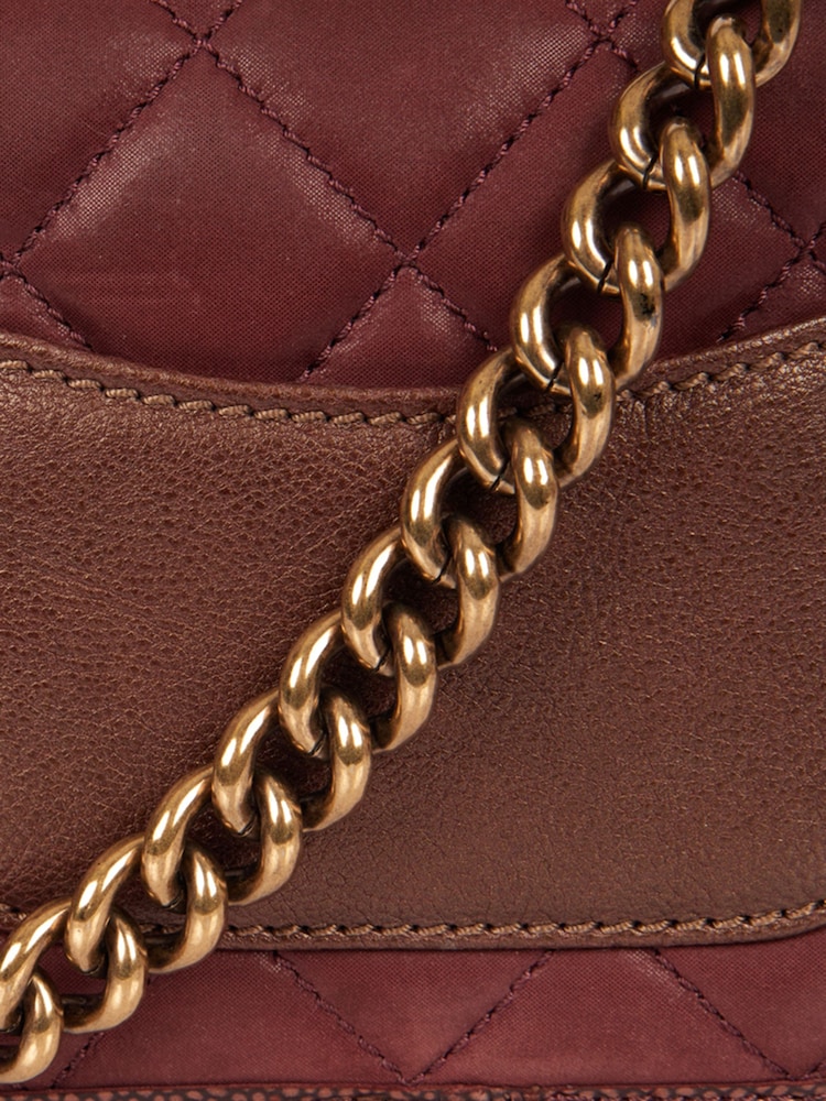 Chanel Red Flap with Top Handle Mini Cross Body Bag - Image 10 of 10