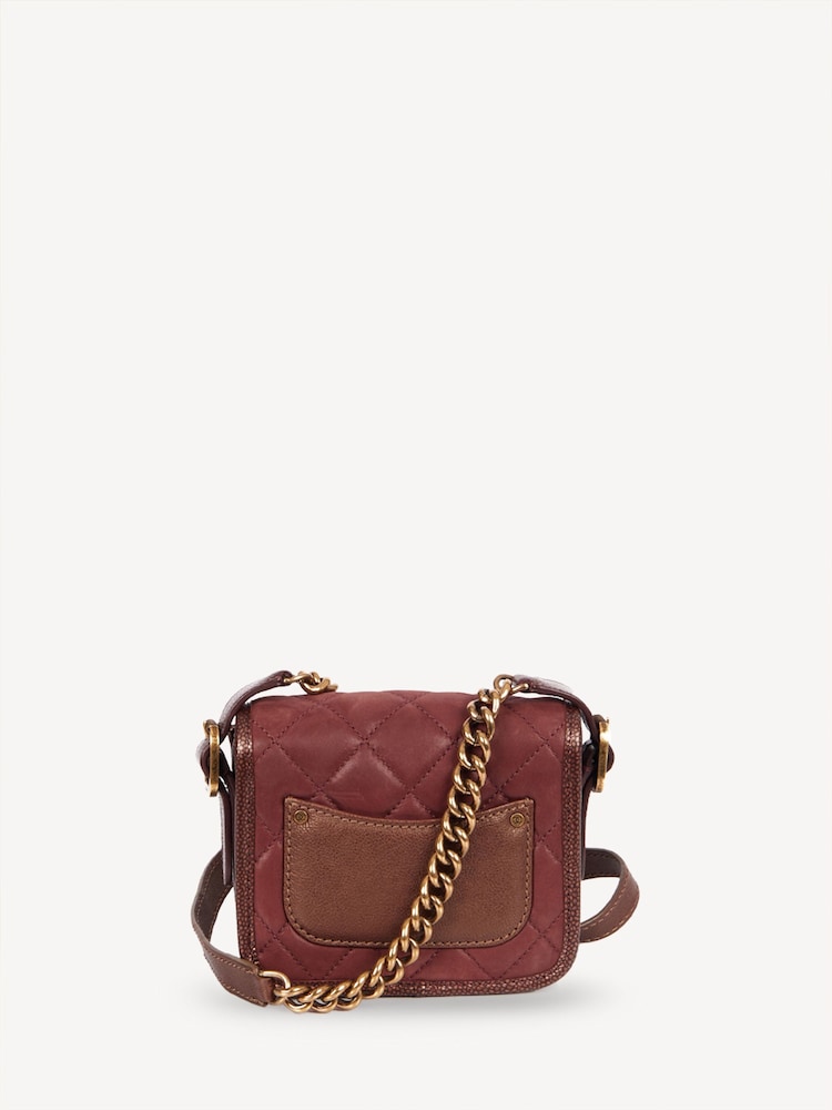 Chanel Red Flap with Top Handle Mini Cross Body Bag - Image 2 of 10
