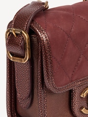 Chanel Red Flap with Top Handle Mini Cross Body Bag - Image 7 of 10