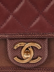 Chanel Red Flap with Top Handle Mini Cross Body Bag - Image 8 of 10