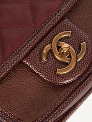 Chanel Red Flap with Top Handle Mini Cross Body Bag - Image 9 of 10